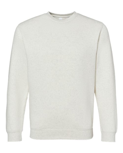 Load image into Gallery viewer, LAT 6925 Unisex Elevated Fleece Crewneck Sweatshirt - Natural Heather

