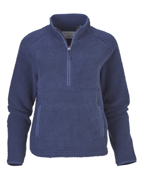 Boxercraft BW8501 Women's Everest Half-Zip Pullover - Indigo