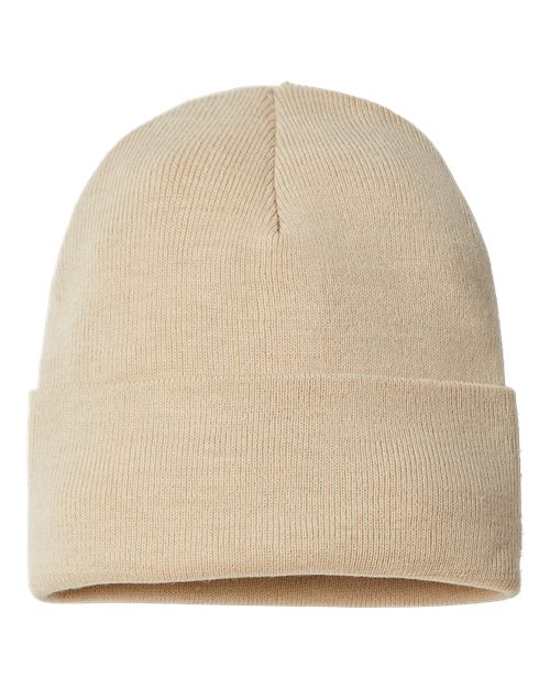 Atlantis Headwear PURE Sustainable Beanie - Light Beige