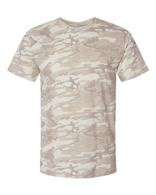 Load image into Gallery viewer, LAT 6901 Unisex Fine Jersey Tee - Natural Camo

