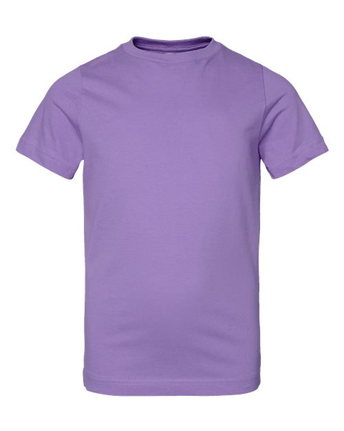 Load image into Gallery viewer, LAT 6101 Youth Fine Jersey Tee - Lavender

