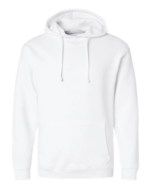 LAT 6926 Unisex Elevated Fleece Hoodie Sweatshirt - White