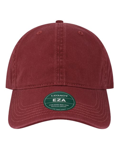 Load image into Gallery viewer, LEGACY EZA Relaxed Twill Dad Hat - Burgundy
