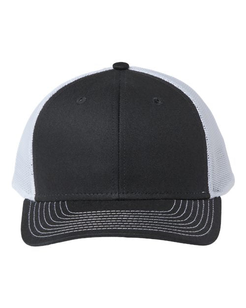 Load image into Gallery viewer, The Game GB452E Everyday Trucker Cap - Black/ White
