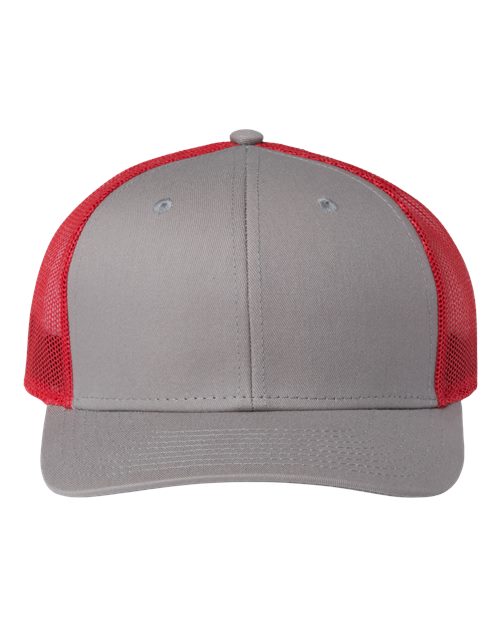Load image into Gallery viewer, The Game GB452E Everyday Trucker Cap - Grey/ Red
