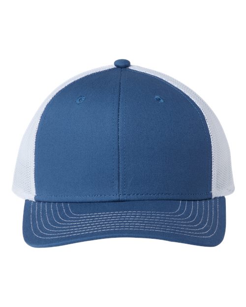 The Game GB452E Everyday Trucker Cap - Sea Blue/ White
