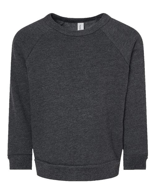 Load image into Gallery viewer, Toddler Sponge Fleece Raglan Crewneck Sweatshirt
