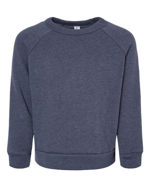 Load image into Gallery viewer, Toddler Sponge Fleece Raglan Crewneck Sweatshirt

