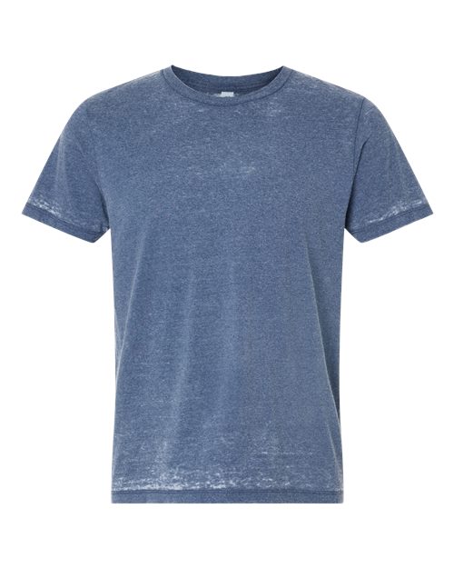 Colortone 1350 Unisex Acid Wash Burnout T-Shirt - Denim