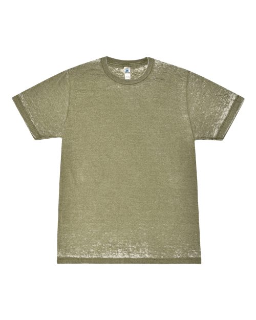 Load image into Gallery viewer, Colortone 1350 Unisex Acid Wash Burnout T-Shirt - Olive
