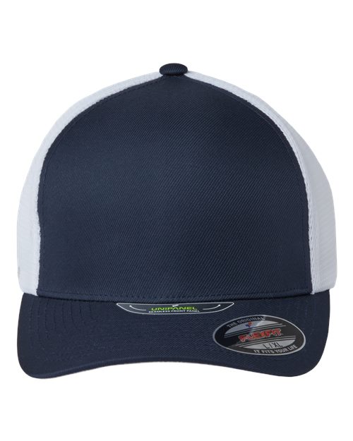 Flexfit 5511UP Unipanel™ Trucker Cap - True Navy/ White