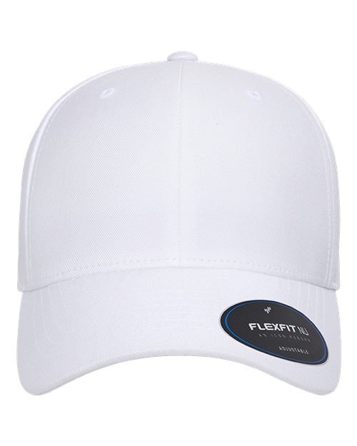 Load image into Gallery viewer, Flexfit 6110NU NU® Adjustable Cap - White
