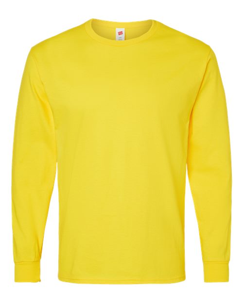 Load image into Gallery viewer, Essential-T Long Sleeve T-Shirt - Athletic Yellow
