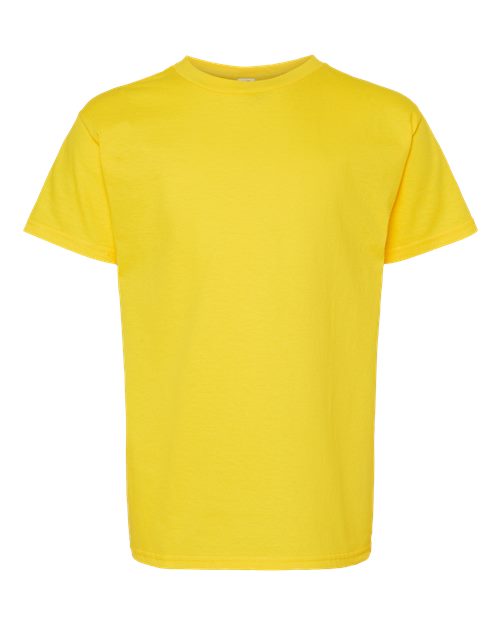 Load image into Gallery viewer, Youth Essential-T T-Shirt - Athletic Yellow
