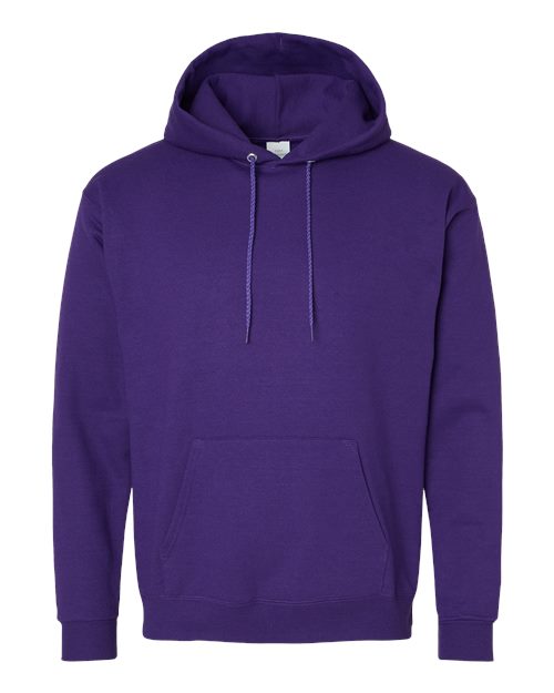 Load image into Gallery viewer, Unisex EcoSmart® Hooded Sweatshirt - Athletic Purple
