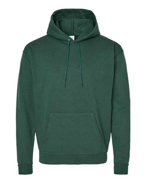 Load image into Gallery viewer, Unisex EcoSmart® Hooded Sweatshirt - Athletic Dark Green
