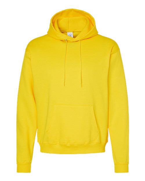Load image into Gallery viewer, Unisex EcoSmart® Hooded Sweatshirt - Athletic Yellow
