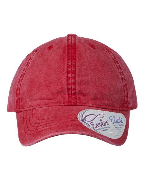 Load image into Gallery viewer, Infinity Her CASSIE Women's Pigment-Dyed with Fashion Undervisor Cap - Red/ Leopard
