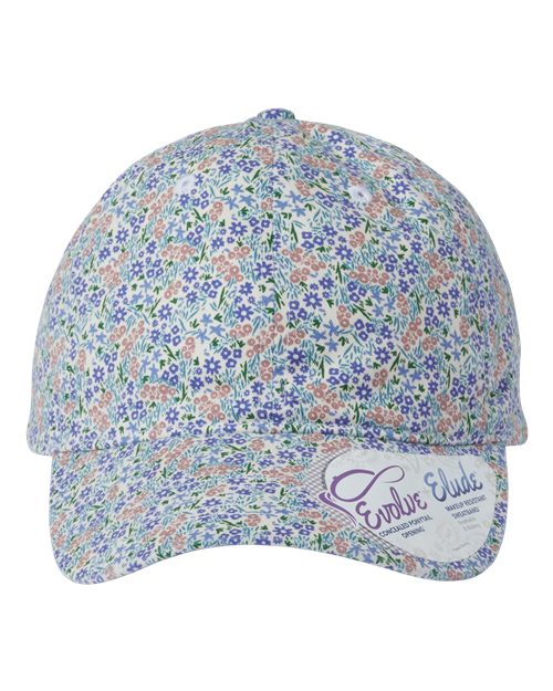 Infinity Her HATTIE Women's Unstructured Fashion Prints Cap - Light Pink/ Floral