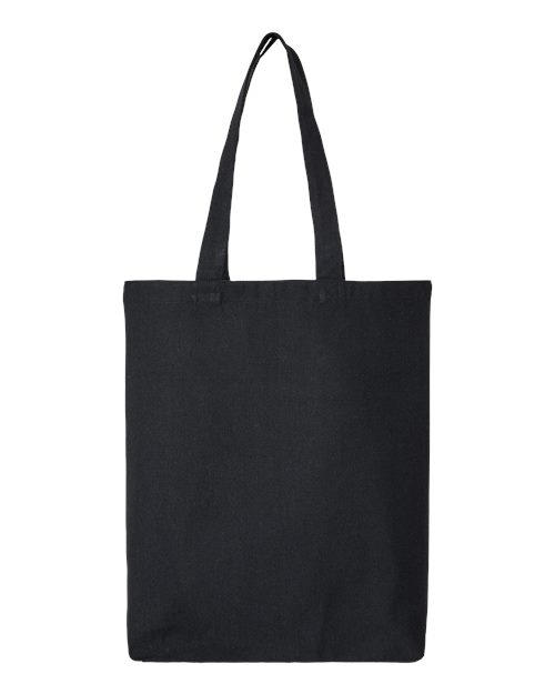 Load image into Gallery viewer, OAD OAD106R Midweight Recycled Gusseted Tote - Recycled Black
