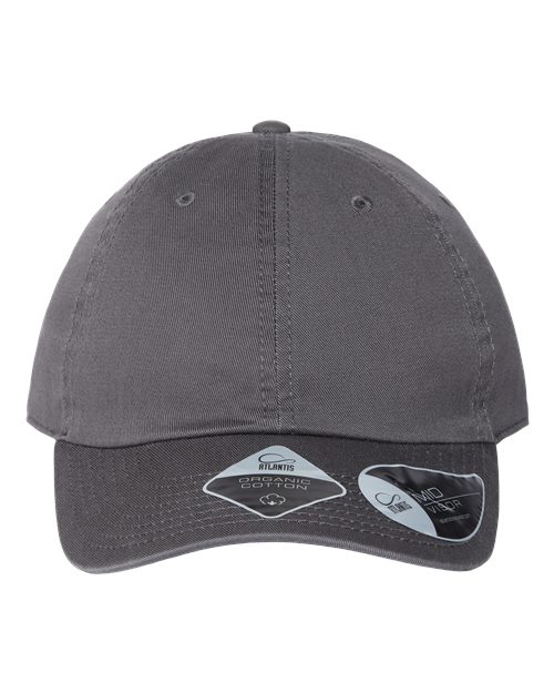 Atlantis Headwear FRASER Sustainable Dad Hat - Dark Grey