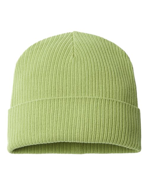Atlantis Headwear NELSON Sustainable Cuffed Beanie - Leaf Green