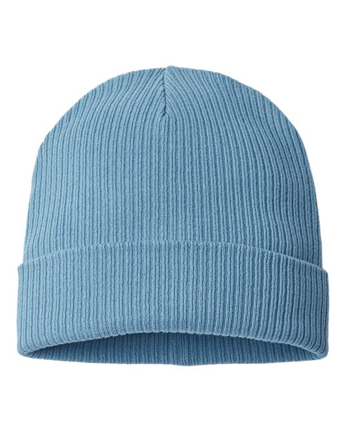 Load image into Gallery viewer, Atlantis Headwear NELSON Sustainable Cuffed Beanie - Light Avio Blue
