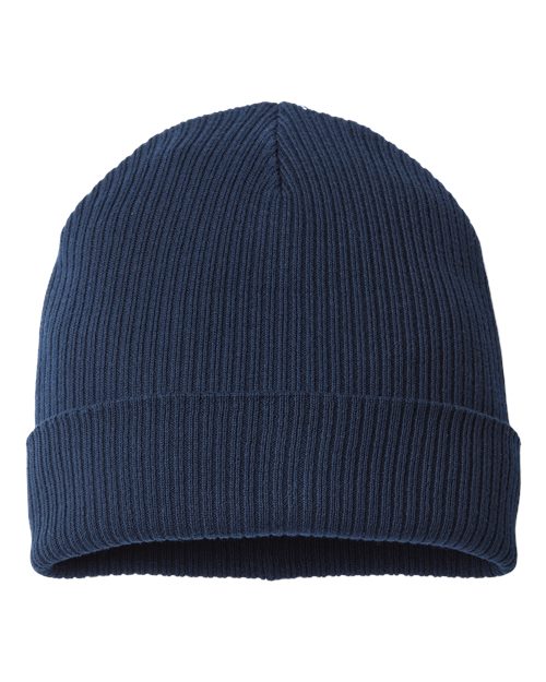 Load image into Gallery viewer, Atlantis Headwear NELSON Sustainable Cuffed Beanie - Navy
