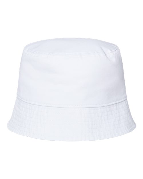 Atlantis Headwear POWELL Sustainable Bucket Hat - White