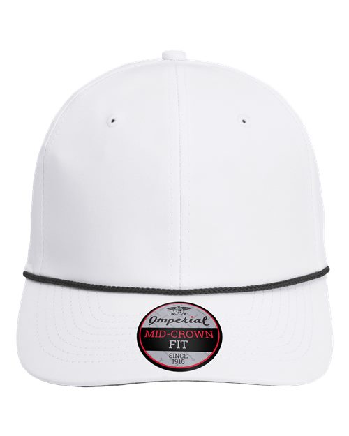 Load image into Gallery viewer, Imperial 7054 The Wingman Cap - White/ Black
