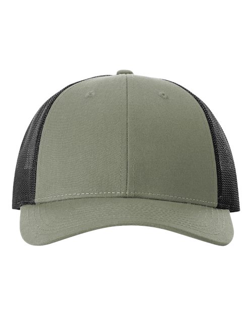 Load image into Gallery viewer, Richardson 115 Low Pro Trucker Cap - Loden Green/ Black
