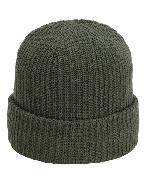 Imperial 6020 The Mogul Cuffed Beanie - Earth Green