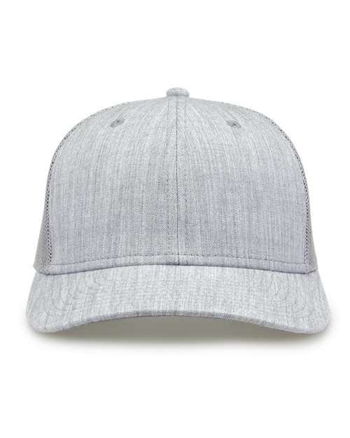 Load image into Gallery viewer, The Game GB452E Everyday Trucker Cap - Heather Light Grey
