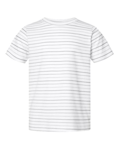 Toddler Fine Jersey Tee - Shadow Stripe