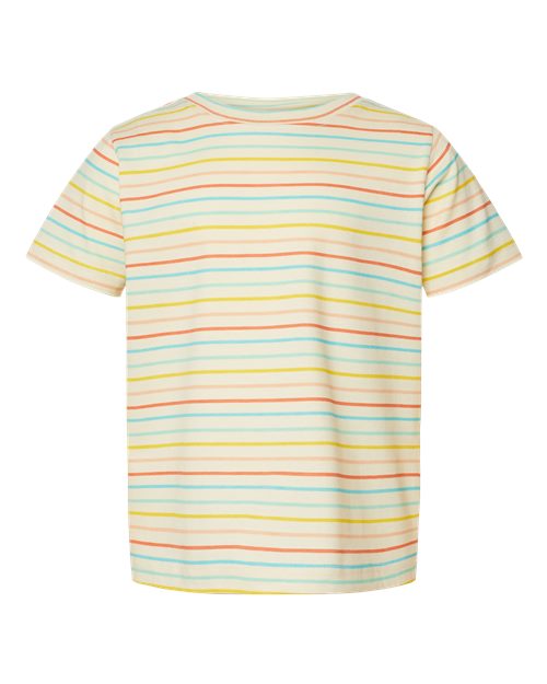 Toddler Fine Jersey Tee - Sunkissed Stripe
