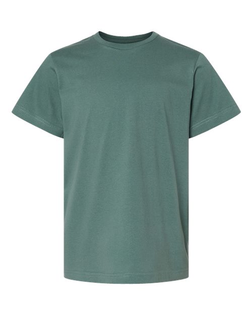 Load image into Gallery viewer, LAT 6101 Youth Fine Jersey Tee - Basil

