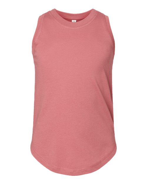 Load image into Gallery viewer, LAT 2692 Girls' Relaxed Fine Jersey Tank - Mauvelous
