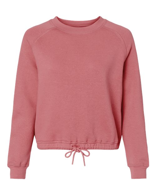 Load image into Gallery viewer, LAT 3528 Women's Relaxed Boxy Crewneck Sweatshirt - Mauvelous
