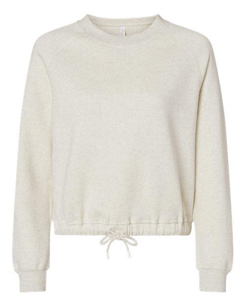 Load image into Gallery viewer, LAT 3528 Women's Relaxed Boxy Crewneck Sweatshirt - Natural Heather
