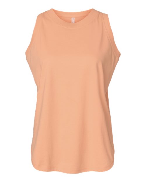 Load image into Gallery viewer, LAT 3592 Women's Relaxed Fine Jersey Tank - Peachy
