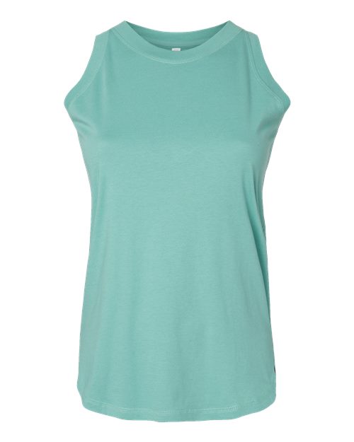 LAT 3592 Women's Relaxed Fine Jersey Tank - Saltwater