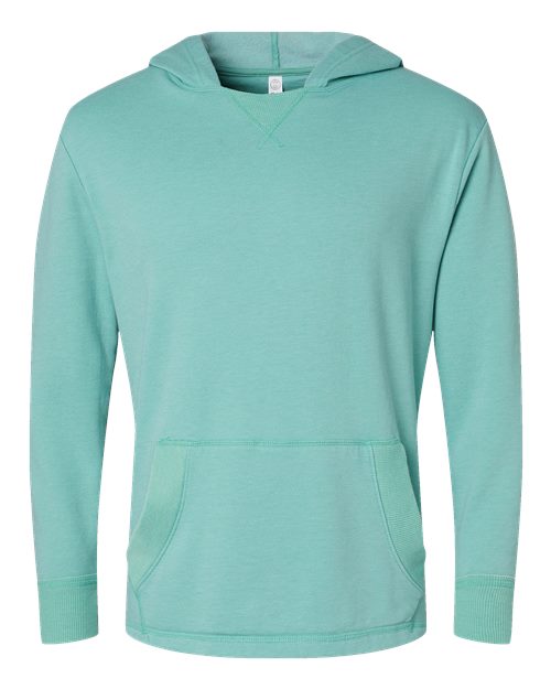 Load image into Gallery viewer, LAT 6936 Unisex Vintage Wash Hoodie Sweatshirt - Washed Saltwater
