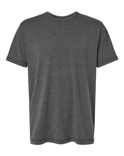 LAT 6902 Unisex Vintage Wash Tee - Washed Black