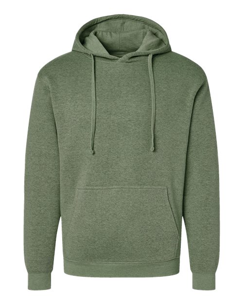LAT 6926 Unisex Elevated Fleece Hoodie Sweatshirt - Bamboo Blackout