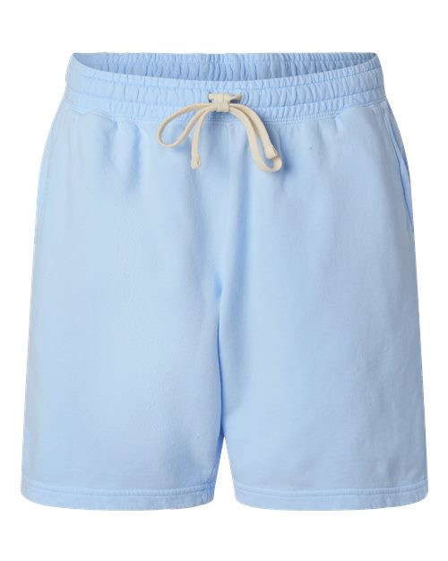 Load image into Gallery viewer, Comfort Colors 1468 Unisex Garment-Dyed Lightweight Sweat Shorts - Hydrangea
