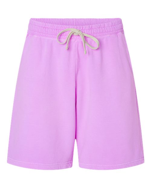 Comfort Colors 1468 Unisex Garment-Dyed Lightweight Sweat Shorts - Neon Violet