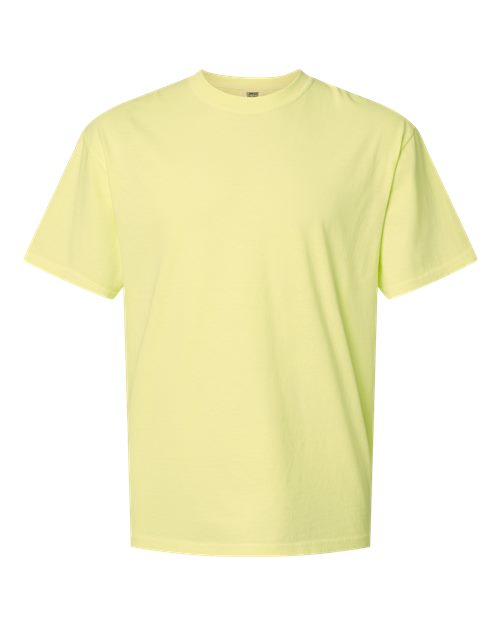 Unisex Garment-Dyed Heavyweight T-Shirt - Neon Lemon