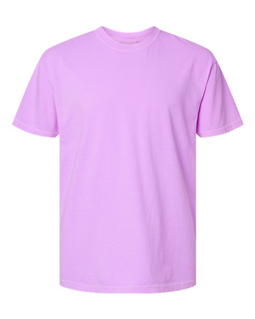 Load image into Gallery viewer, Unisex Garment-Dyed Heavyweight T-Shirt - Neon Violet
