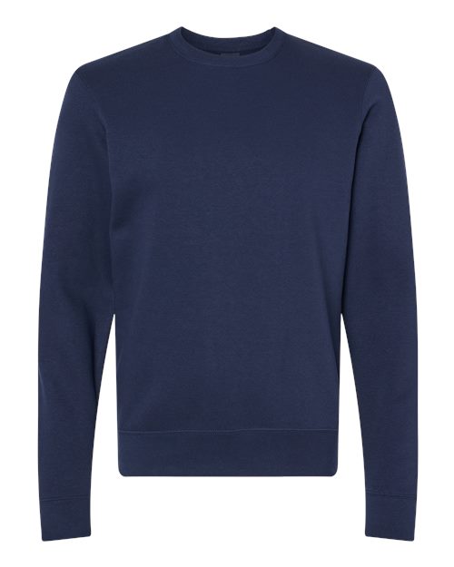 Load image into Gallery viewer, J. America 8721 Unisex BTB Fleece Crewneck Sweatshirt - True Navy
