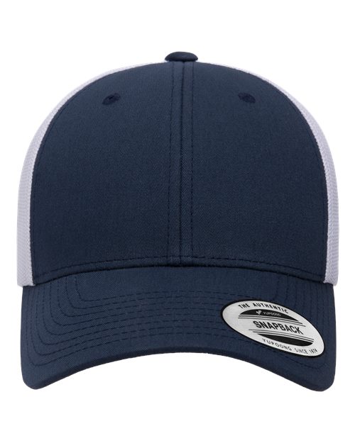 YP Classics 6601 Elite Cap - Navy/ White